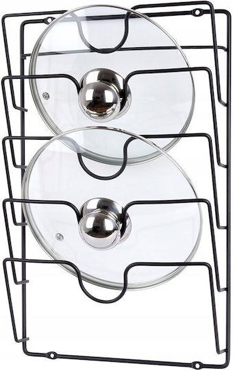 Vilde Wandmontage Metallisches Regal 27,5x43,5cm Schwarz