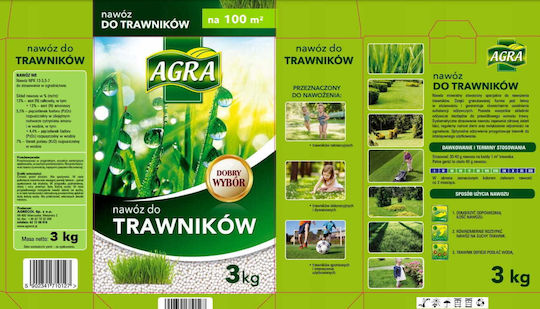 Lawn Fertilizer 3kg Mineral Multi-component Granular