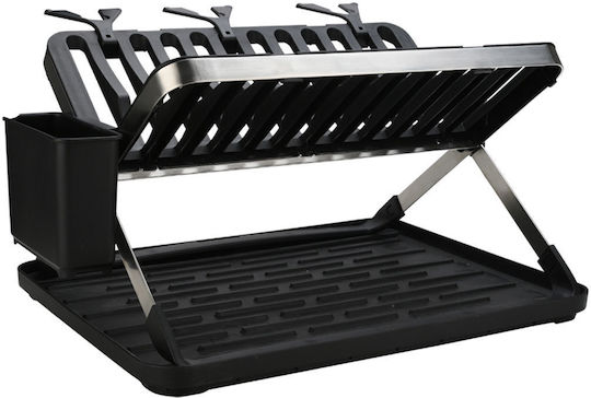 Estia Στραγγιστήρι Νεροχύτη Inox Μαύρο 48x35.4x27.2cm Estia Στραγγιστήρι Νεροχύτη Inox Μαύρο 48x35.4x27.2cm