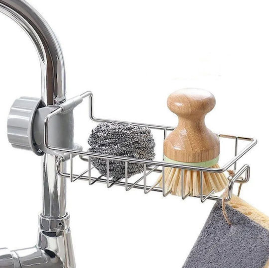 Alista Home Schwamm-Halter Aus Inox Edelstahl Grau