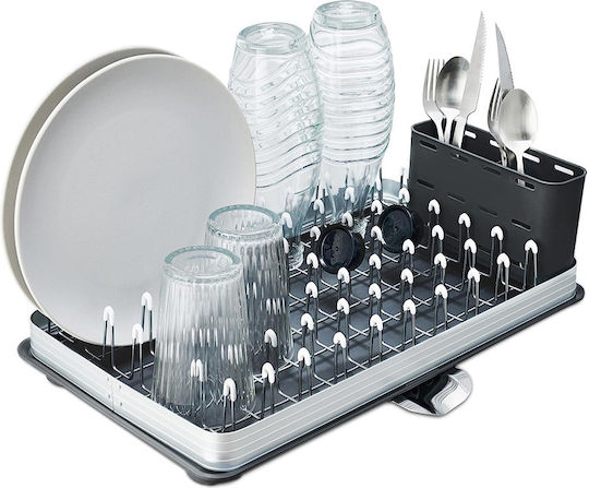 Scurgător De Chiuvetă Din Plastic Gri 48.5x29.8x14.9cm