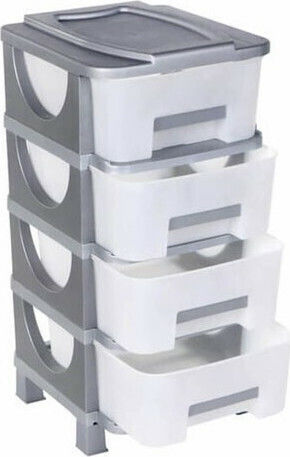 Homeplast Βένους Συρταριέρα Πλαστική 4 Θέσεων Homeplast Βένους Συρταριέρα Πλαστική 4 Θέσεων
