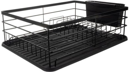 Ruhhy Στραγγιστήρι Νεροχύτη Inox Μαύρο 44x31.5x14.5cm Ruhhy Στραγγιστήρι Νεροχύτη Inox Μαύρο 44x31.5x14.5cm