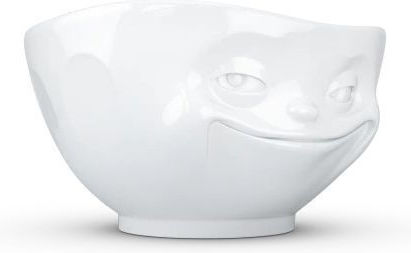 58Products Grinning Кръгла Порцеланова Съд За Сервиране Бяла