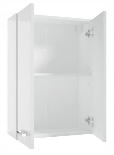 Deftrans Badezimmerschrank 50x21.5x71cm Weiß