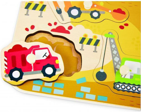 Ξύλινο Παιδικό Puzzle Σφηνώματα 10pcs Hape