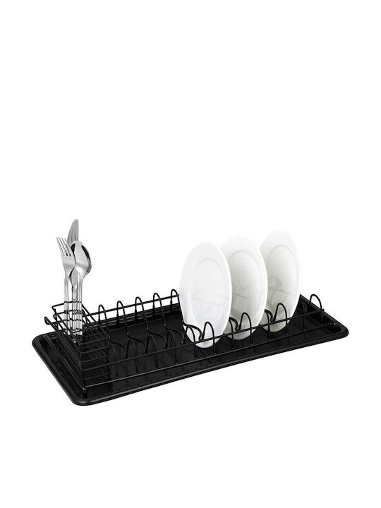 KING Hoff Metallic Black Sink Strainer 50.5x24.5x9.5cm