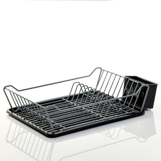 Max Home Отцедник За Мивка От Метал Сив 47x32x11.5см