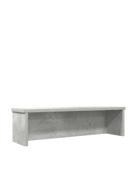 Vidaxl Raft de Bucătărie Suprapozabil Gri Beton 60x15x16 cm Gri