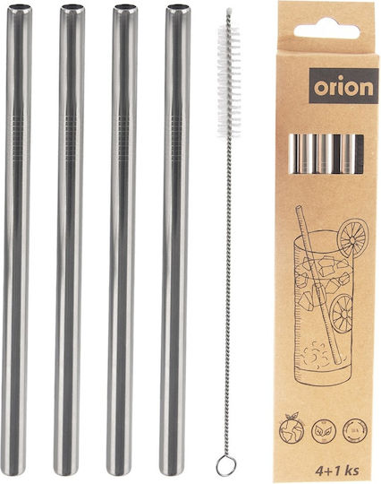 Orion Metallische Trinkhalme Reiniger 21,5 Cm 5 Stücke