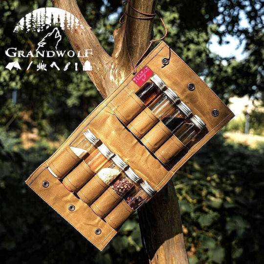 Grandwolf Borcane Pentru Condimente Din Sticlă Verzi 8 Bucăți