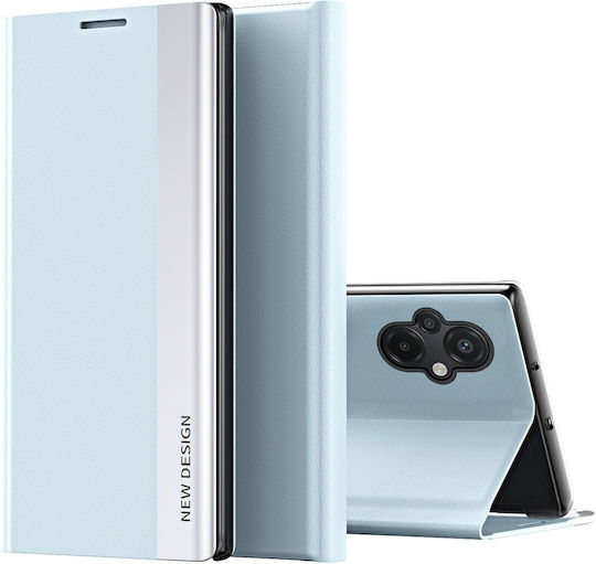 Book Tempered Glass Light Blue (Poco M5)