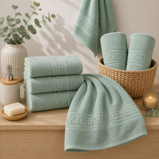 Pucioasa Χεριών 30x50εκ. Light Green Βάρους 500gr/m²