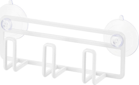 Yamazaki Schwamm-Halter aus Metallisch Weiß 16x5.5cm