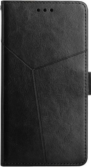 Book Tempered Glass Μαύρο (Poco M5)