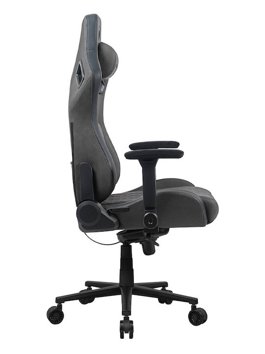 Cougar Defensor S Fabric Gaming Chair with Adjustable Arms Jet Gray F