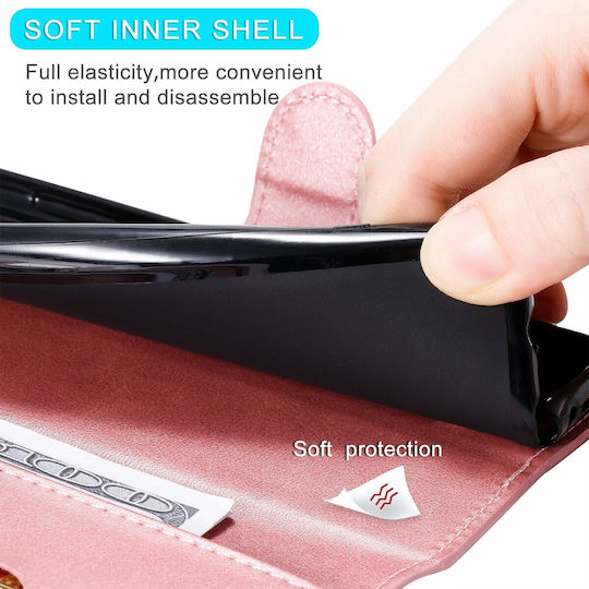 Book Tempered Glass Rose Gold Realme GT 5G