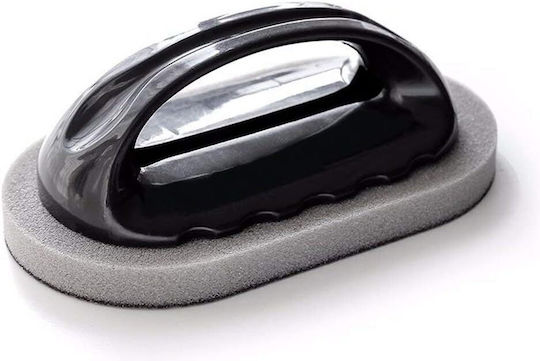 Kitchen Sponge with Handle Black