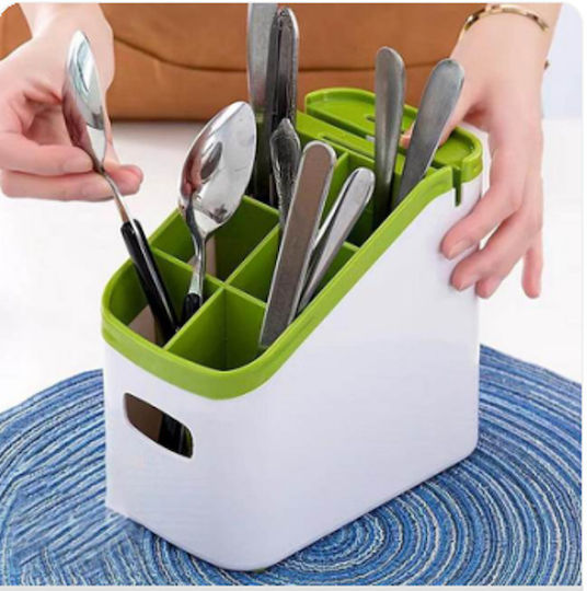 Bază Suport De Scurgere Pentru Tacâmuri Din Plastic Albă Bază Suport De Scurgere Pentru Tacâmuri Din Plastic Albă
