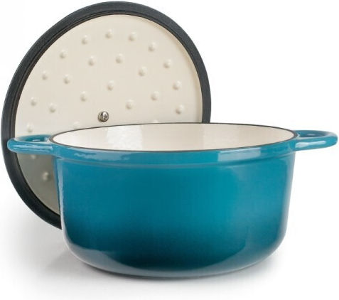 Lacor Tiefkochtopf aus Gusseisen 3,5l / 24cm