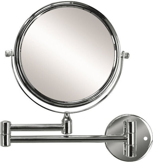 LXL-8006 Oglindă Rotundă de Mărire din Oțel Inoxidabil 33x33cm Argintie LXL-8006 Oglindă Rotundă de Mărire din Oțel Inoxidabil 33x33cm Argintie