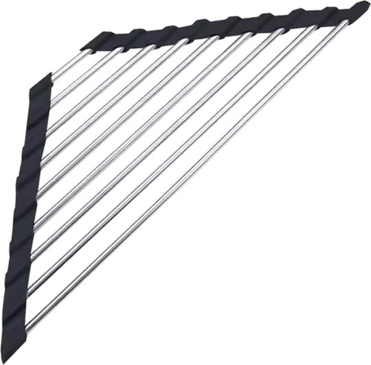 Решетка За Мивка От Inox Сребрист 41x17см