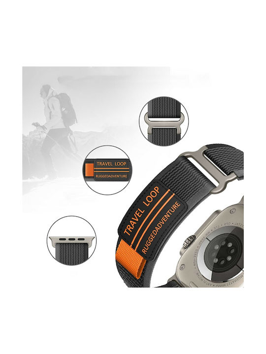 Strap Magic Velcro Xiaomi Amazfit T-rex Ultra 2 26mm Black