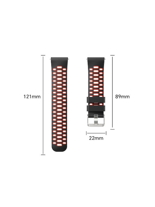 SSCase Silicone Strap Black Huawei Watch GT Runner