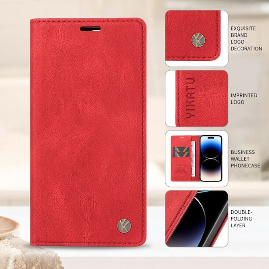 Yikatu Book Κόκκινο (Nothing Phone (4a) Pro)