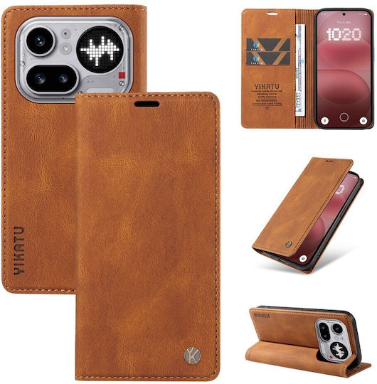 Yikatu Book Brown (Nothing Phone (4a) Pro)