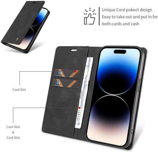 Yikatu Yikatu Handyhülle Schwarz für Nothing Phone 4a Pro