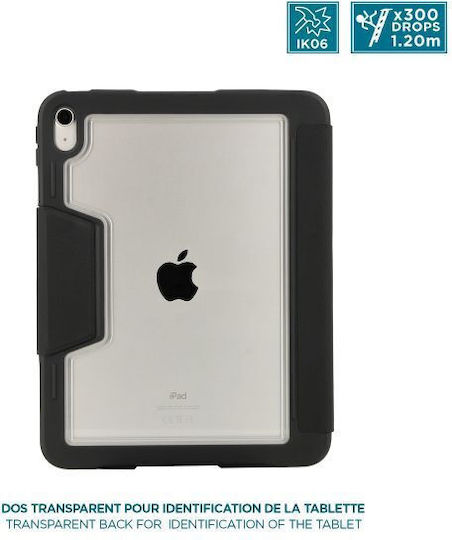 Mobilis Flip Cover Ανθεκτική με Πληκτρολόγιο Διάφανη (Ipad 11" (2025) / Ipad 10.9" (2022))