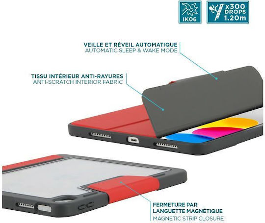 Mobilis Back Cover Ανθεκτική Κόκκινη (Ipad 11" (2025) / Ipad 10.9)