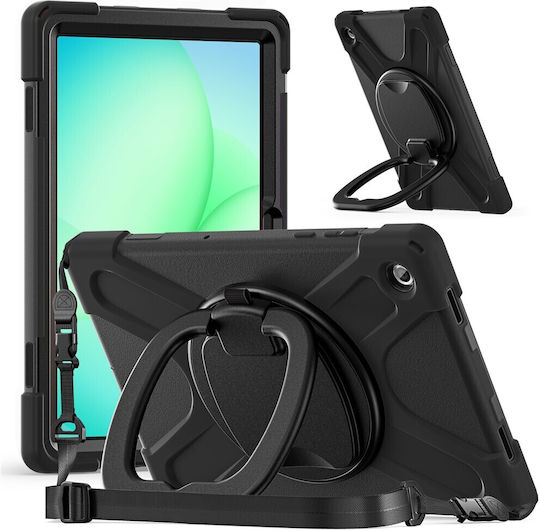 Back Cover Rezistentă Rotativă Neagră (Samsung Galaxy Tab A11 Plus)