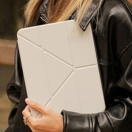 Native Union Case Ipad 13 Pro 12.9 Multi-angle Foldable Stand Shockproof Grey