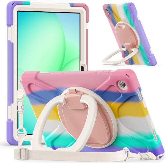 Strong Back Cover Περιστρεφόμενη Ροζ (Samsung Galaxy Tab A11 Plus)