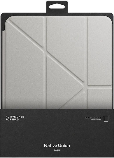 Native Union Case Ipad 13 Pro 12.9 Multi-angle Foldable Stand Shockproof Grey