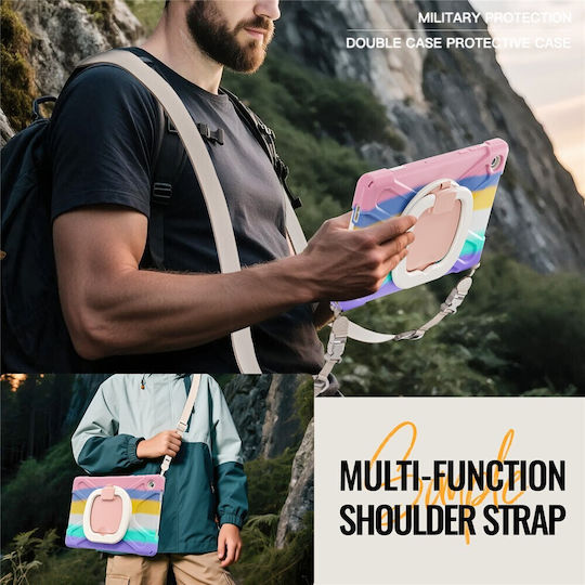 Strong Back Cover Περιστρεφόμενη Ροζ (Samsung Galaxy Tab A11 Plus)