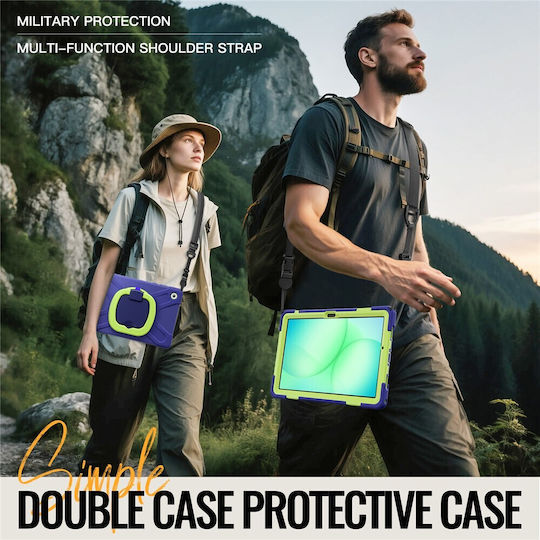 Strong Back Cover Rotating Navy Blue (Samsung Galaxy Tab A11 Plus)