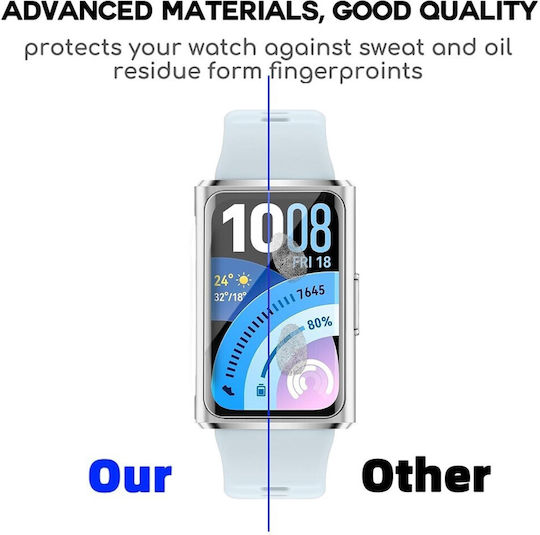 Hydrogel Μεμβράνη Προστασίας Οθόνης Huawei Band 11 Pro 4 Τεμάχια