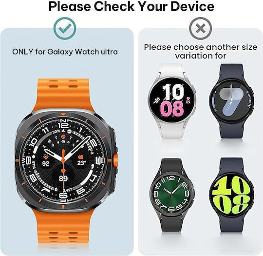 Watch Cover Screen Protector for Galaxy Watch Ultra 1pcs EDA008852201E