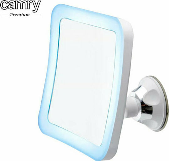 Camry CR 2169 CR2169 Μεγεθυντικός Τετράγωνος Led από Πλαστικό 16.3x16.3cm Λευκός