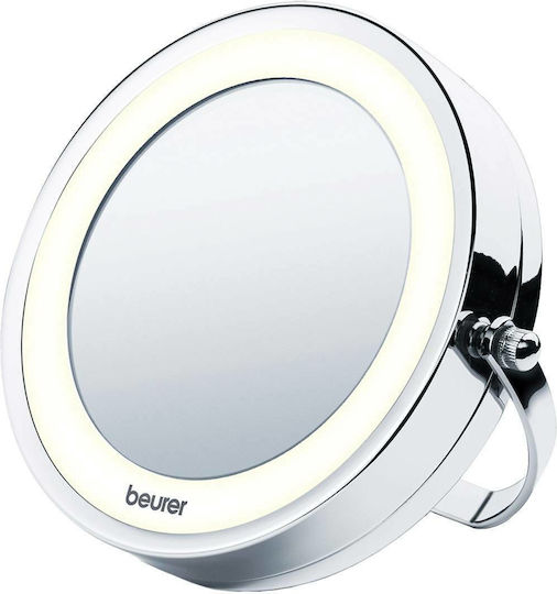 Beurer Bs 59 58410 Μεγεθυντικός Στρογγυλός Led από Μέταλλο 24.5x24.5cm