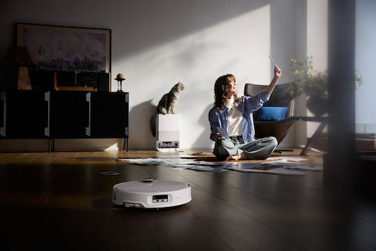 Roborock Qrevo Edge 2 Pro Roboter-Staubsauger mit Kartierung Laser & Saugkraft 25000Pa Weiße