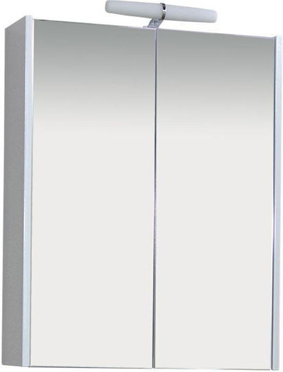 M-Mebel P5501UCL Καθρέπτης LED με Ντουλάπι