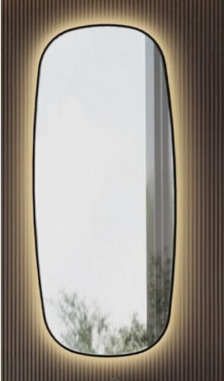 Luminor 50110 Καθρέπτης Led Αφής από Μέταλλο 50x110cm Μαύρος Luminor 50110 Καθρέπτης Led Αφής από Μέταλλο 50x110cm Μαύρος