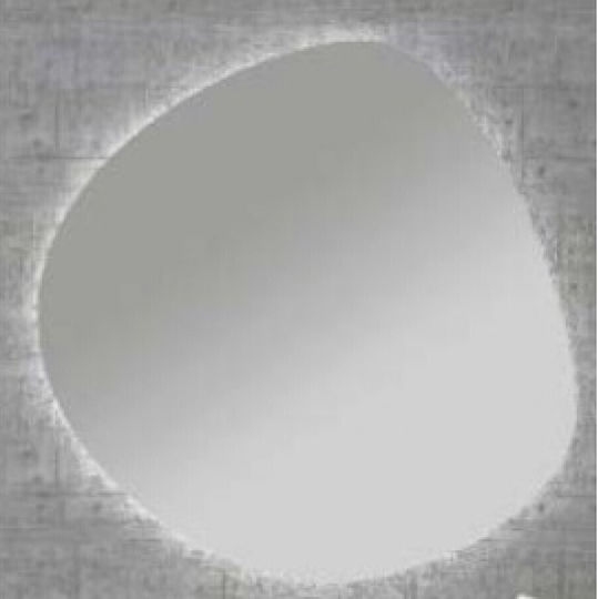 Savvopoulos 8718-11 Καθρέπτης Lumini LED 80x79.6cm Gri