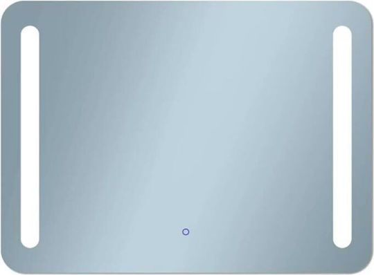 Como80x60 Καθρέπτης Led Αφής 80x60cm
