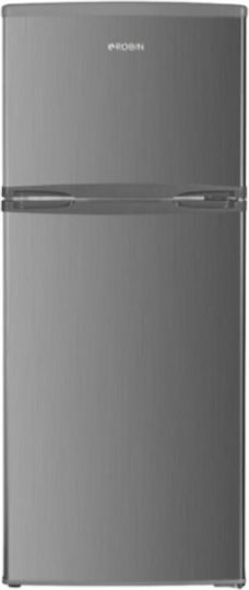 Robin Doppeltür-Kühlschrank 151lt Höhe 123 Breite 50 Tiefe 58 Inox SF-45