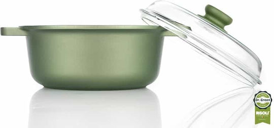 Risoli Dr Green Βαθιά Κατσαρόλα από Χυτό Αλουμίνιο 3.5lt